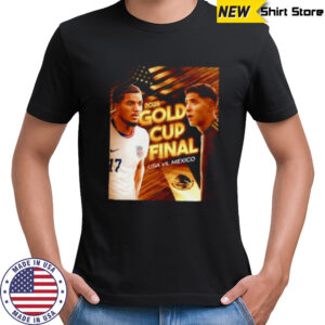2025 Gold Cup Final USA vs Mexico shirt