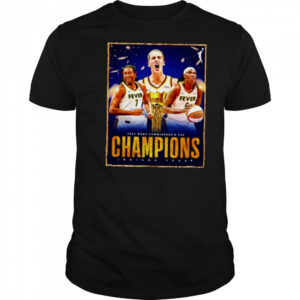 2025 WNBA Commissioner’s Cup Champions Indiana Fever poster shirt