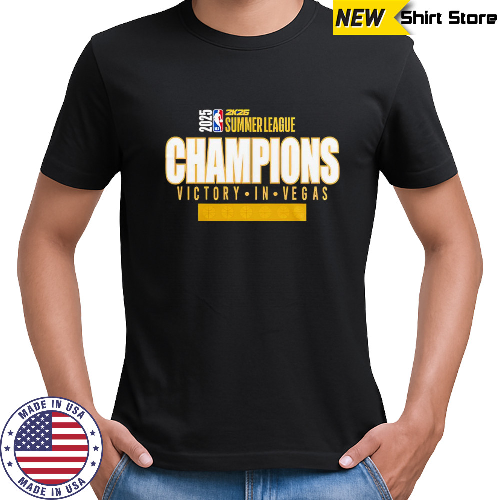 2k26 Summer League Champions Victory in Vegas Charlotte Hornets shirt