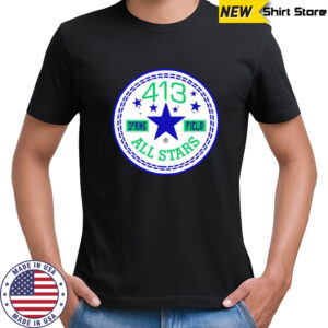 413 spring field all stars logo shirt