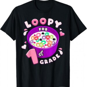 First Day Of 1st Grade Girl Back To School First Grade Cute T-Shirt