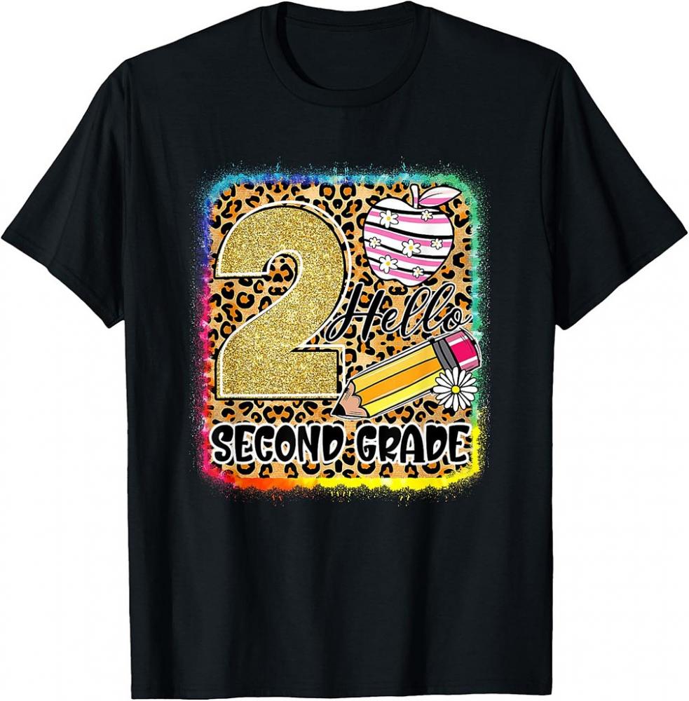 Hello Second Grade Back To School 2Nd Grade Teacher Girls T-Shirt Hello Second Grade Back To School 2Nd Grade Teacher Girls T-Shirt