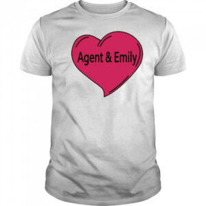 Agent And Emily Heart T-shirt