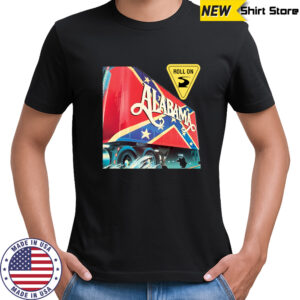Alabama Band Roll On British Flag T-Shirt