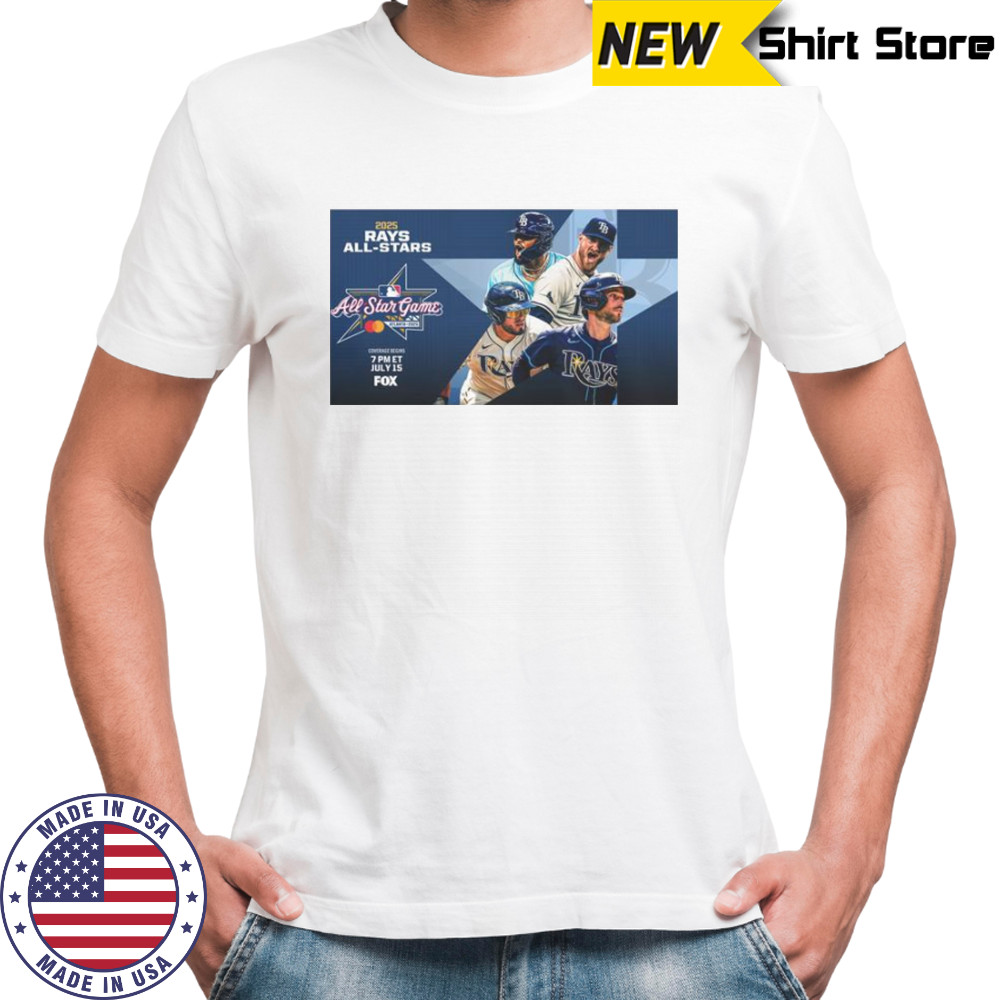 All-Star Major League Baseball Tampa Bay Rays July 15 2025 T-Shirt