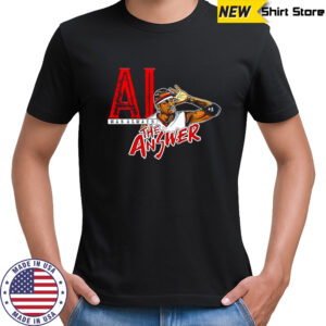 Allen Iverson was always the answer shirt
