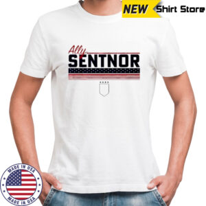 Ally Sentnor Stripe USWNTPA shirt