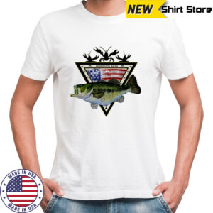 American Largemouth Bas Performance Seagrass shirt