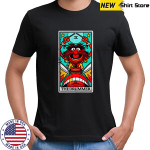 Animal The Muppets The Drummer tarot card shirts