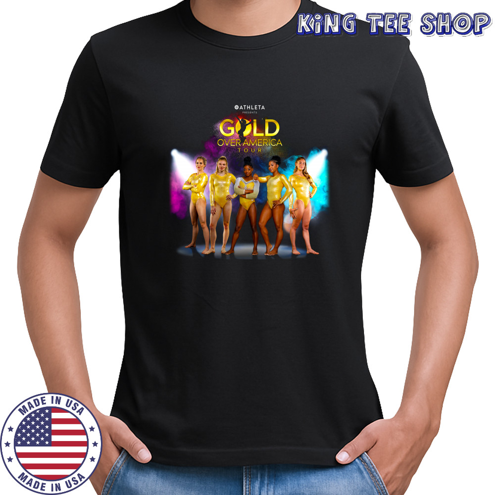 Athleta Presents Gold Over America Tour 2021 T-shirt
