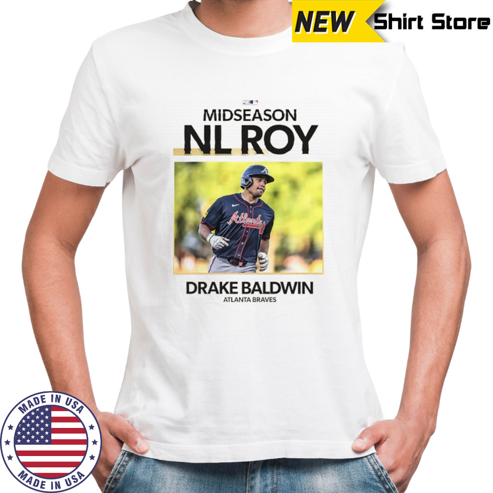 Atlanta Braves Drake Baldwin 2025 NL Rookie of the Year shirt