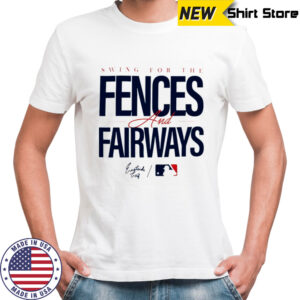 Atlanta Braves Eastside Golf 2025 MLB Swing for the Fences and Fairways shirt