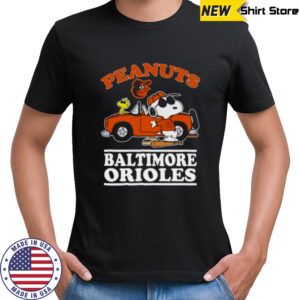 Baltimore Orioles Peanuts Snoopy Shirt