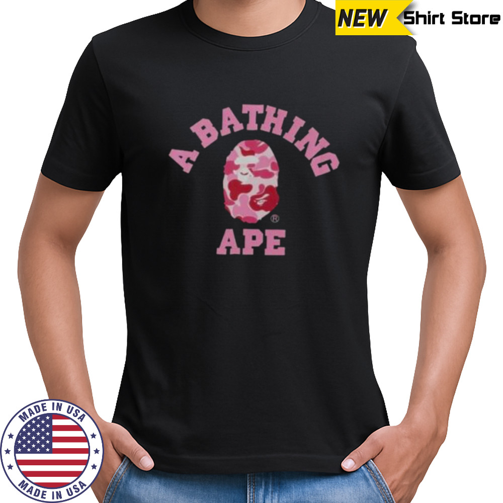 BAPE ABC Camo College Shirt