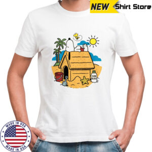 Beach Mode Activated Snoopy Woodstock T-Shirt