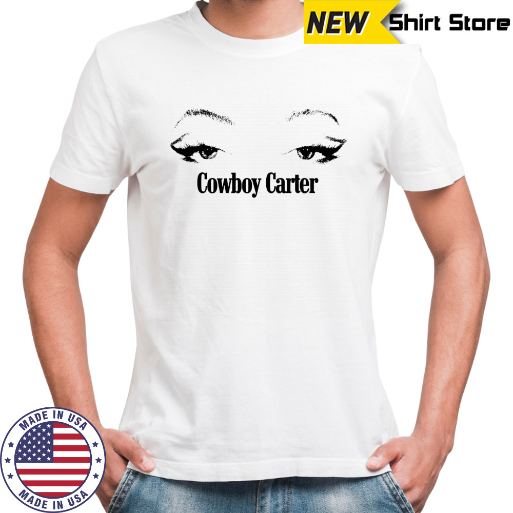 Beyonce Cowboy Carter eyes shirt