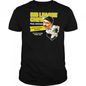 Big League Chew Paul Skenes Fancy Fastball Banana The Ballplayers Bubble Gum shirt