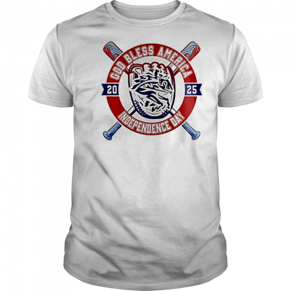 Binghamton Rumble Ponies Happy Independence Day 2025 shirt
