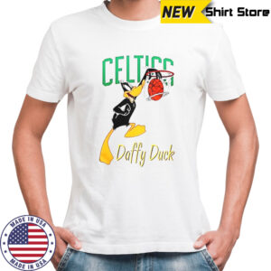 Boston Celtics Daffy Duck Dunk T-Shirt
