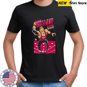 Bret Hart caricature shirt