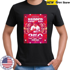 Bryce Harper 350 home runs shirt