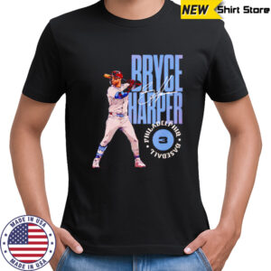 Bryce Harper Philadelphia Stamp signature baseball shirt