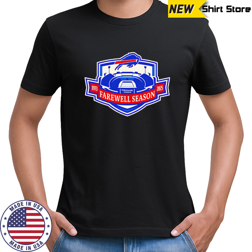 Buffalo Bills Farewell Season 1973-2025 logo shirt