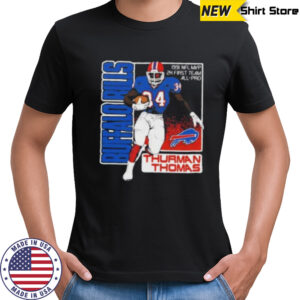 Buffalo Bills Thurman Thomas 1991 NFL MVP 2x first team All Pro Shirt