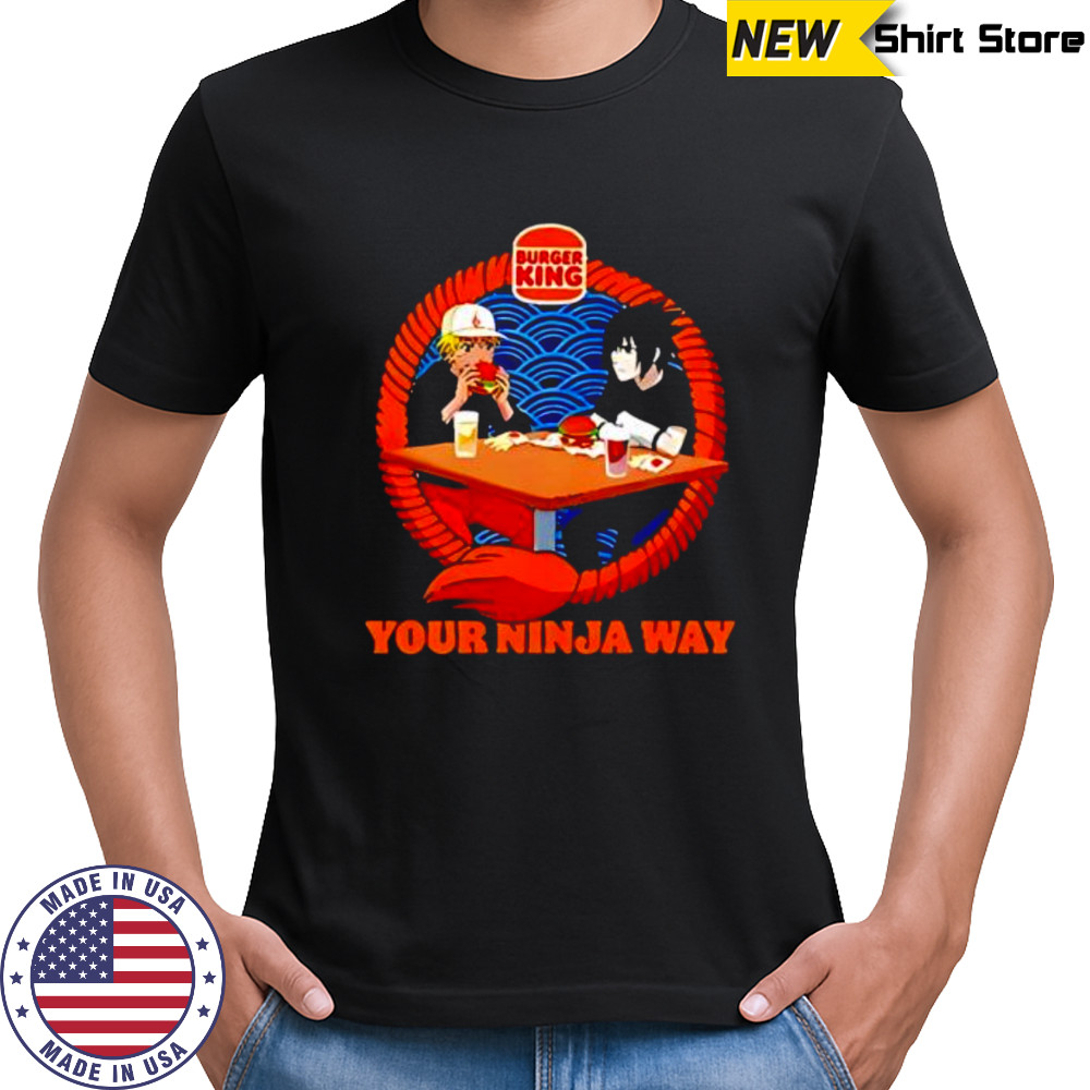 Burger king naruto 2025 shirt