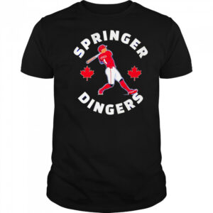 Canada Day Dingers George Springer shirt