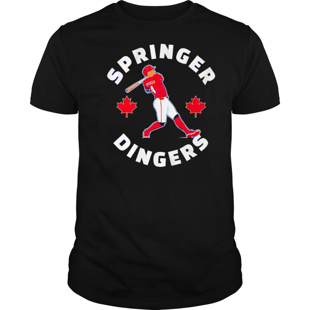 Canada Day Dingers George Springer shirt