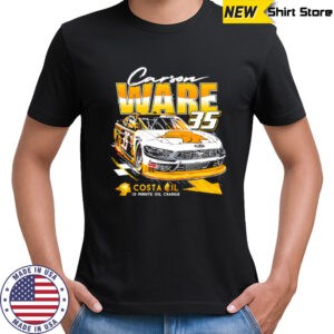 Carson Ware 35 Costa Oil 10 minute oil change shirt