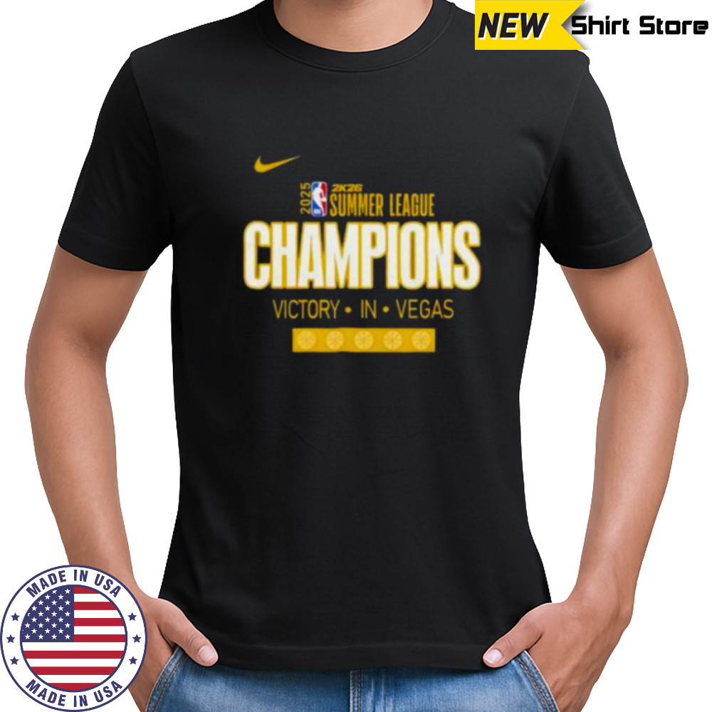 Charlotte Hornets 2k26 NBA Summer League Champions 2025 Victory In Vegas shirt