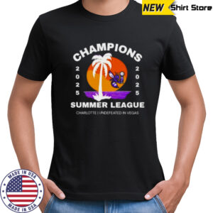 Charlotte Hornets NBA Summer League Champions 2025 shirt