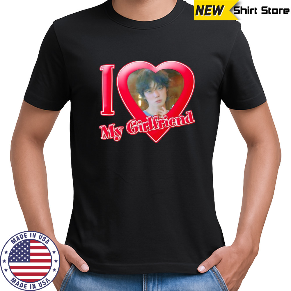 Choi Soobin I love my girlfriend shirt