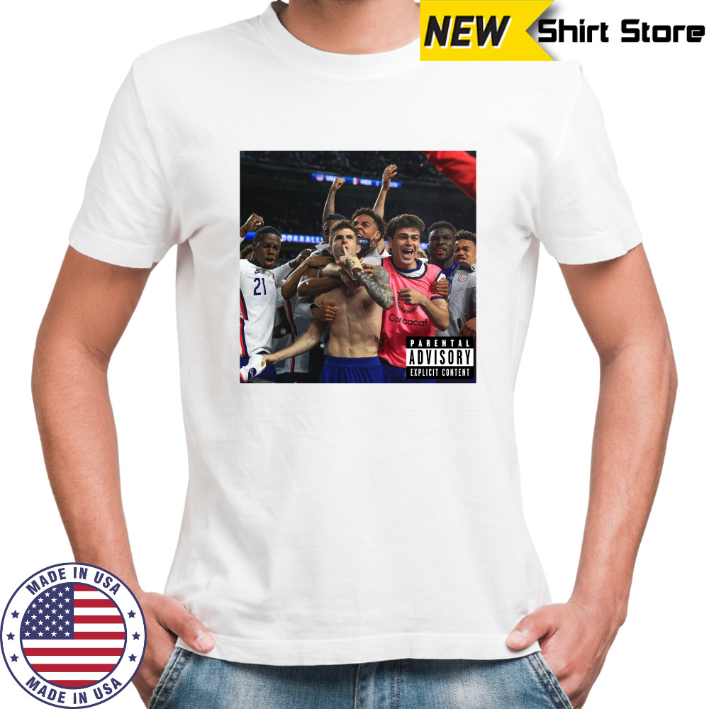 Christian Pulisic Celebration Parental Advisory shirt