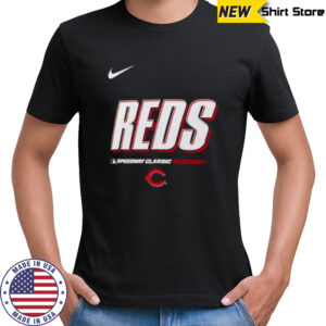 Cincinnati Reds 2025 MLB Speedway Classic Wordmark shirt