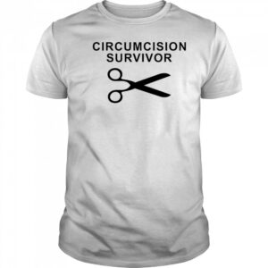 Circumcision Survivor scissors shirt