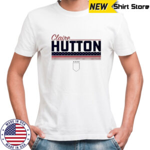Claire Hutton Stripe USWNTPA shirt