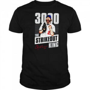 Clayton Kershaw 3000 The Strikeouts King signature shirt
