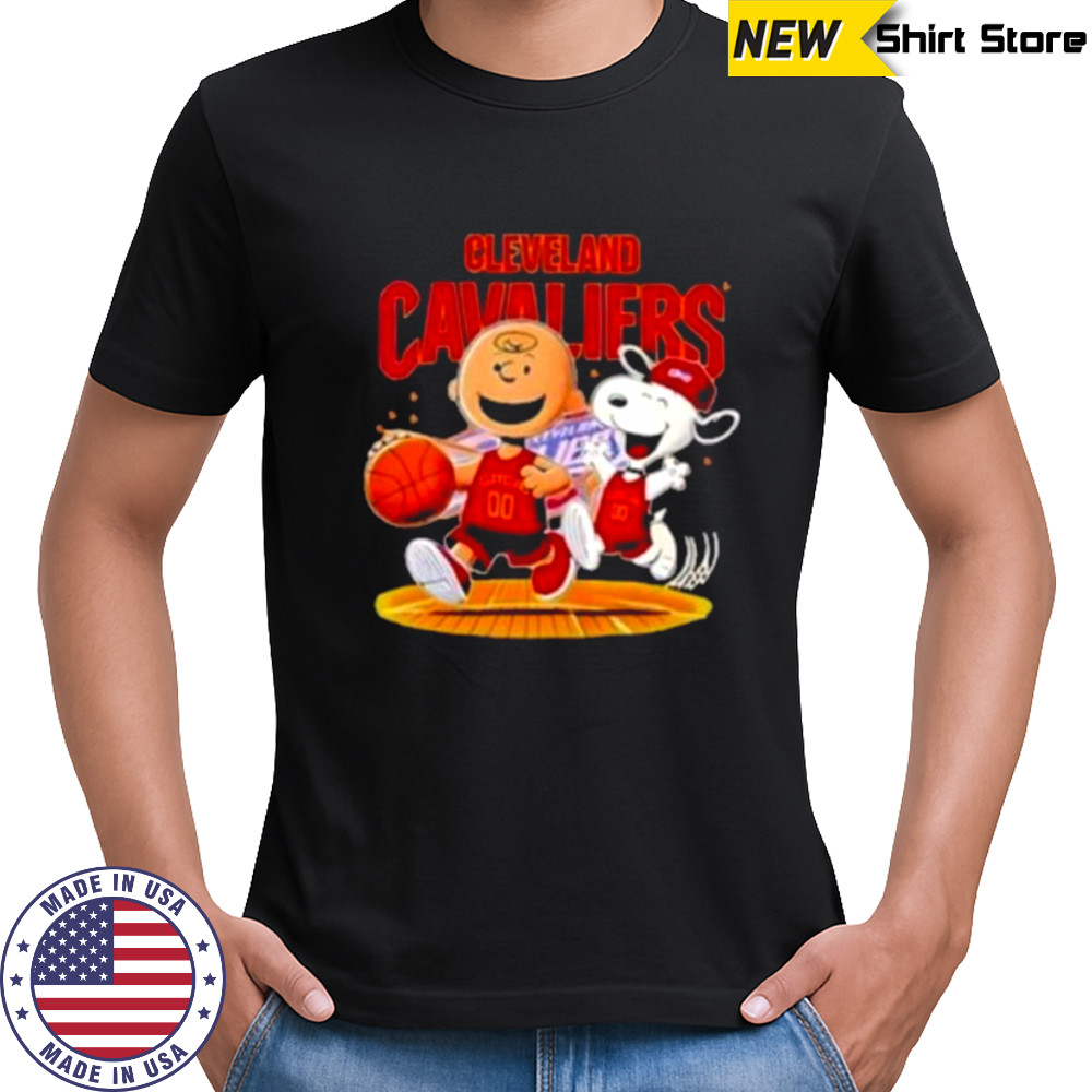 Cleveland Cavaliers And Peanuts Snoopy Shirt