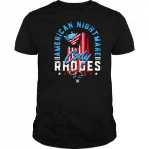 Cody Rhodes American Nightmare Flag Wrestling shirt