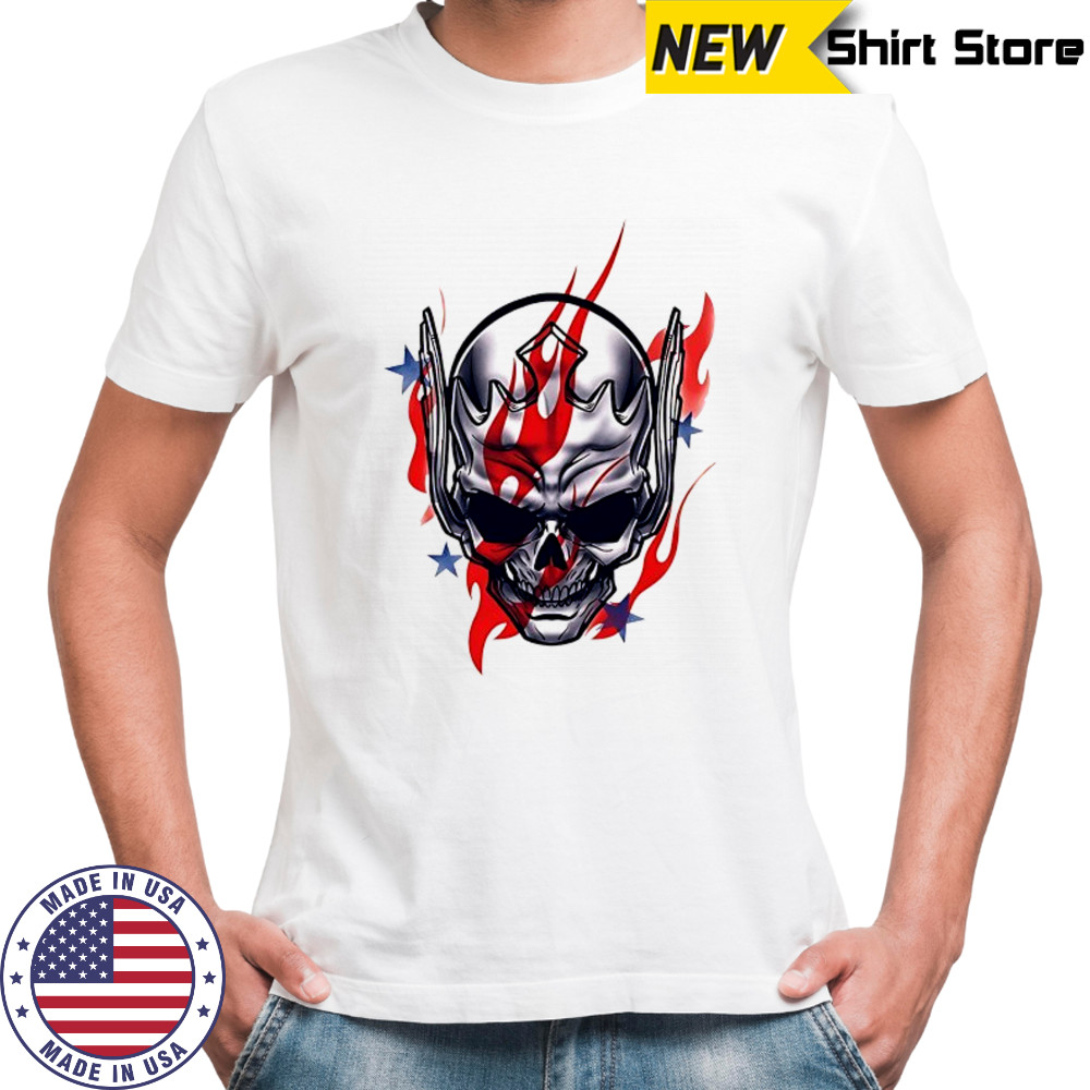 Cody Rhodes Skull Stars and Stripes shirt