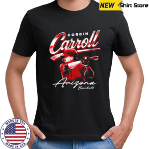 Corbin Carroll Arizona baseball graphic retro shirt