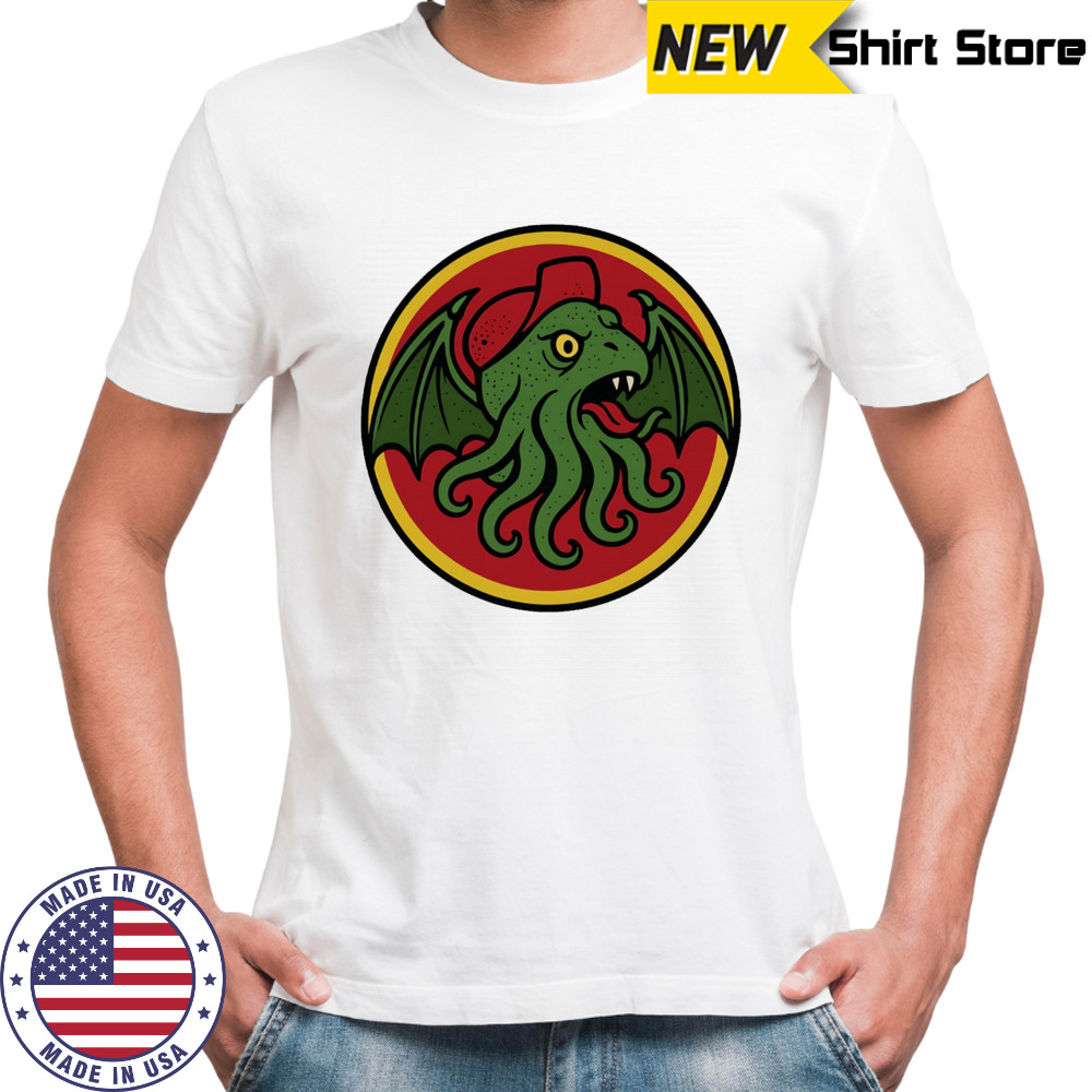 Cthul-oo’s logo shirt