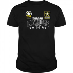 Dallas Cowboys US Army 250th Birthday Celebration shirt