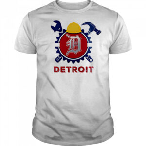 Detroit Tigers Happy Labor Day USA Baseball shirt