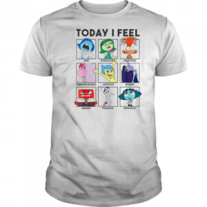 Disney Pixar Inside Out 2 Today I Feel T-Shirt
