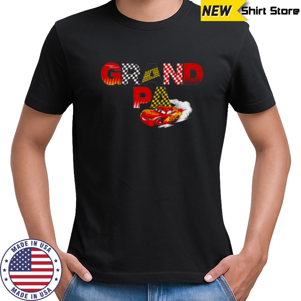 Disney & Pixar’S Cars Grandpa Family Matching Trip Vacation Shirt