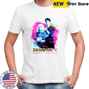 Disney ZOMBIES 4_ Dawn of the Vampires Movie Zed & Addison Shirt